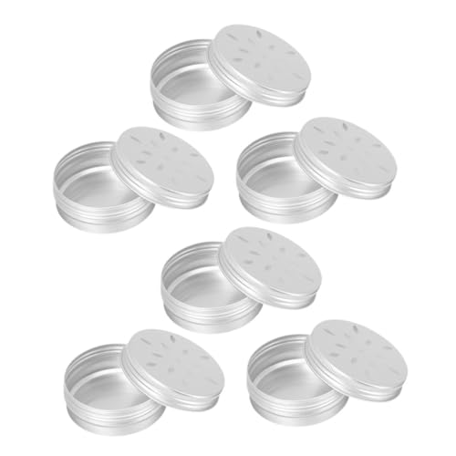 HEMOTON 6Er-Packung Duftbox für Hundetraining Ausrüstung Ausbildung Container Geruchstrainingsgeräte Zug Nasenarbeitstraining für Hunde Trainingsgeräte für Hunde Aluminium Silver HEMOTON 6Er-Packung Duftbox für Hundetraining Ausrüstung Ausbildung Container Geruchstrainingsgeräte Zug Nasenarbeitstraining für Hunde Trainingsgeräte für Hunde Aluminium Silver von HEMOTON