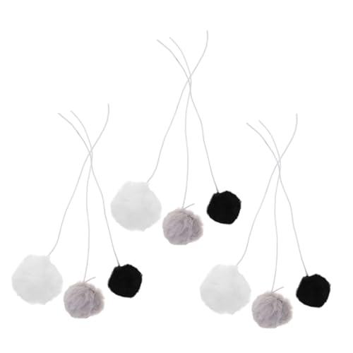 HEMOTON 9 Stück Katzenkratzbaum-plüschball Haustier Katzenspielzeug Kleine Spielzeuge Innen Katze Necken Ball Katzenspielzeug Necken Interaktives Kätzchenspielzeug Elastisches Seil HEMOTON 9 Stück Katzenkratzbaum-plüschball Haustier Katzenspielzeug Kleine Spielzeuge Innen Katze Necken Ball Katzenspielzeug Necken Interaktives Kätzchenspielzeug Elastisches Seil von HEMOTON