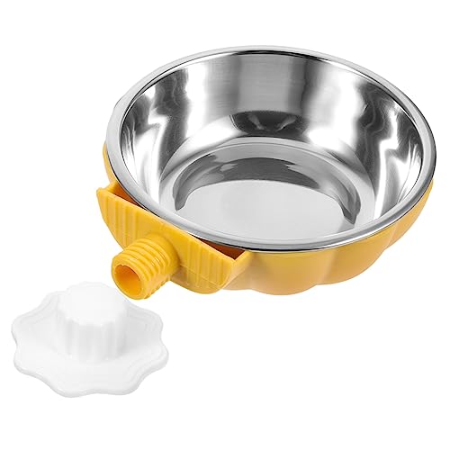 HEMOTON Abnehmbare Hängende Futter und Wasserschale für Kleine und Katzen Kürbisform Doppelschichtig rutschfest und Langlebig für Haustierfütterung HEMOTON Abnehmbare Hängende Futter und Wasserschale für Kleine und Katzen Kürbisform Doppelschichtig rutschfest und Langlebig für Haustierfütterung von HEMOTON