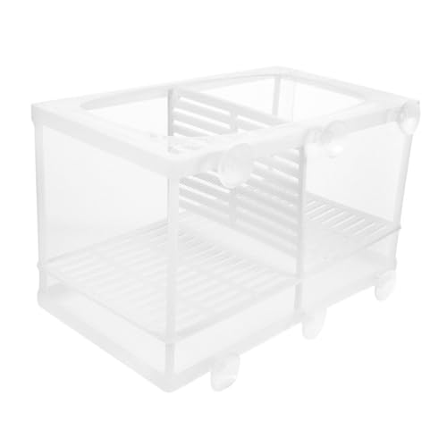 HEMOTON Aquarium Fischzuchtbox mit Trennwand Große Transparente Netzkästen für Garnelen und Fischzucht zur Isolation von Jungfischen und Schutz vor Aggressiven Fischen HEMOTON Aquarium Fischzuchtbox mit Trennwand Große Transparente Netzkästen für Garnelen und Fischzucht zur Isolation von Jungfischen und Schutz vor Aggressiven Fischen von HEMOTON