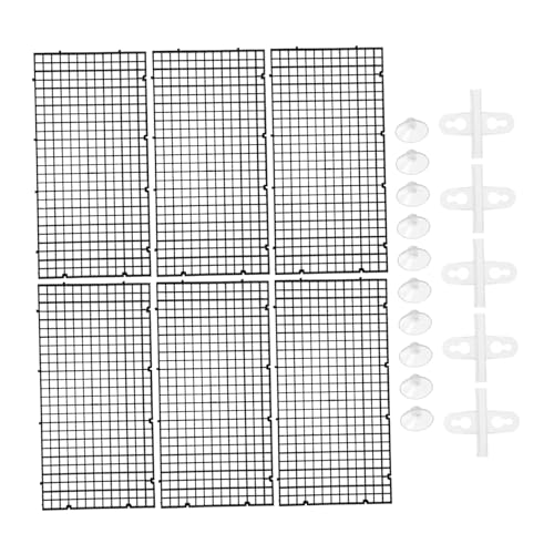 HEMOTON Aquarium Trennwand Set Teilig aus Lebensmittelechtem Kunststoff Flexible Fischseparatoren mit Saugnäpfen Zuschneidbar und Kombinierbar Geeignet für Meerwasser und Zufällige Farbe HEMOTON Aquarium Trennwand Set Teilig aus Lebensmittelechtem Kunststoff Flexible Fischseparatoren mit Saugnäpfen Zuschneidbar und Kombinierbar Geeignet für Meerwasser und Zufällige Farbe von HEMOTON