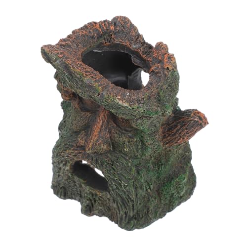 HEMOTON Aquarium Versteckhöhle für Reptilien und Aquarien Natürliche Dekoration aus Harz Geeignet für Fische Garnelen und Schildkröten Pflegeleicht und Vielseitig Einsetzbar HEMOTON Aquarium Versteckhöhle für Reptilien und Aquarien Natürliche Dekoration aus Harz Geeignet für Fische Garnelen und Schildkröten Pflegeleicht und Vielseitig Einsetzbar von HEMOTON