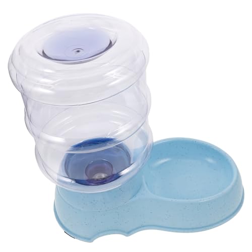 HEMOTON Automatischer Haustier Wasserspender für Katzen und Hunde Großer Wassernapf aus Robustem Material Kompakte Einfach zu Bedienen mit Transparenter Wasseranzeige für Optimale Hygiene von HEMOTON