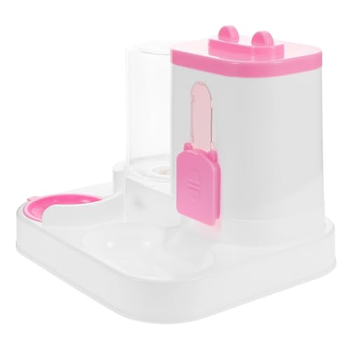 HEMOTON Automatischer Katzenfutterspender Wassernapf Für Katzen Katzentrinkbrunnen Katzenfutter Und Wassernapf Wassernapf Für Katzen Und Hunde Futternapf Für Katzen Katzennäpfe von HEMOTON