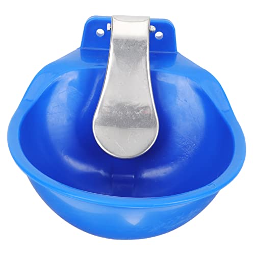 HEMOTON Automatischer Trinkbrunnen Trinknäpfe Kühe Farm Feeder Vieh Trinkbrunnen Trinkspender Farm Water Feeder Automatische Viehtränke Edelstahl Blau von HEMOTON
