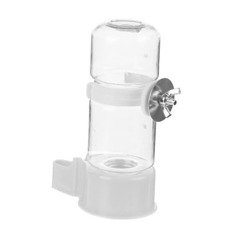 HEMOTON Automatischer Vogelwasserspender Kompakter Wasserbehälter für Sittiche Kanarienvögel und Kleintiere Sicher und Verschleißfest Platzsparend für Käfige HEMOTON Automatischer Vogelwasserspender Kompakter Wasserbehälter für Sittiche Kanarienvögel und Kleintiere Sicher und Verschleißfest Platzsparend für Käfige von HEMOTON