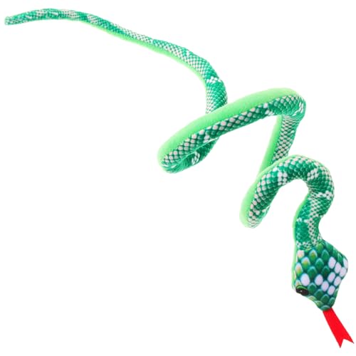 HEMOTON Cat Snake für Katzen Interaktives Kauspielzeug für Drinnen Lustiges Schlange Design Fördert und Aktivität für Katzen und Kätzchen mit Organischem Katzenminze Inhalt von HEMOTON