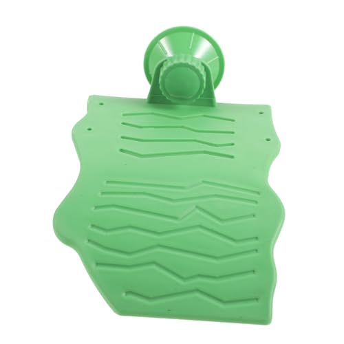 HEMOTON Dekorationen für Schildkrötenpanzer Schildkrötenrampen für Aquarien Ausrüstung Frosch-Panzer Reptilien zubehör Terrarium zubehör Plastikschildkrötenplattform Terrarium Green von HEMOTON