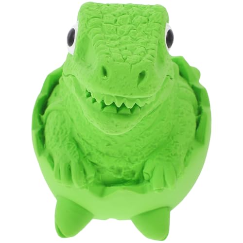 HEMOTON Dinosaurierform Interaktives Kauspielzeug aus Latex Sicher und Langlebig für Kleine und Mittelgroße Fördert und Zahnpflege und Unterhaltsam von HEMOTON