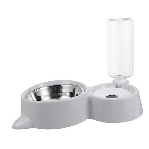 HEMOTON Doppelnapf Futterspender Hundewasserspender Großer Trinknapf Tragbarer Hundewassernapf Automatische Hundenäpfe Wasserspender Haustier Wasserspender Futternapf Haustier von HEMOTON