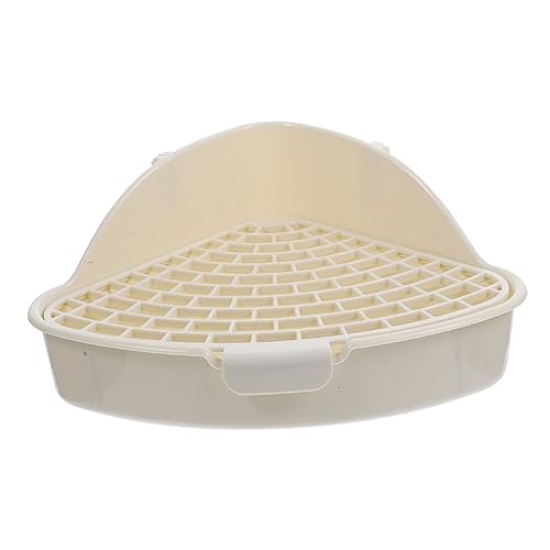 HEMOTON Ecktoilette für Kleintiere Kompakte Langlebige Töpfchen für Hasen Meerschweinchen und Hamster mit Praktischer Filterbasis zur Geruchsreduzierung HEMOTON Ecktoilette für Kleintiere Kompakte Langlebige Töpfchen für Hasen Meerschweinchen und Hamster mit Praktischer Filterbasis zur Geruchsreduzierung von HEMOTON