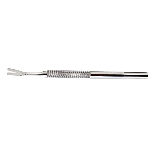 HEMOTON Edelstahl Zeckenentferner Set für Hunde und Katzen Teiliges Langlebiges Pet Removing Tool mit Rutschfestem Griff Sicherer Zeckenhaken und Remover zur Sanften Entfernung von von HEMOTON
