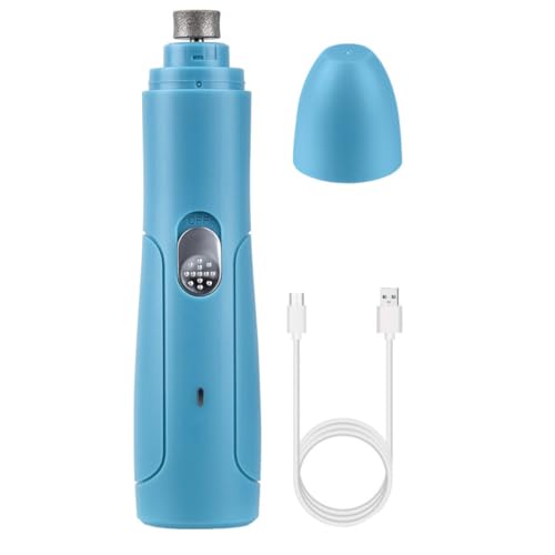 HEMOTON Elektrischer Haustier Nageltrimmer und Polierer Leiser Krallenschleifer mit Verstellbarem USB Wiederaufladbar für Kleine bis Große Hunde Katzen und Kleintiere Geeignet HEMOTON Elektrischer Haustier Nageltrimmer und Polierer Leiser Krallenschleifer mit Verstellbarem USB Wiederaufladbar für Kleine bis Große Hunde Katzen und Kleintiere Geeignet von HEMOTON