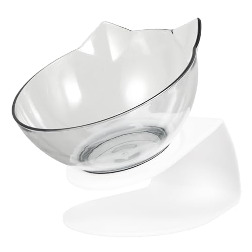HEMOTON Erhöhte Katzenfutterschale mit Kippdesign Transparente Tiernahrungsstation zur Verbesserung Wasserzufuhr und Esshaltung für Katzen und Kleine HEMOTON Erhöhte Katzenfutterschale mit Kippdesign Transparente Tiernahrungsstation zur Verbesserung Wasserzufuhr und Esshaltung für Katzen und Kleine von HEMOTON