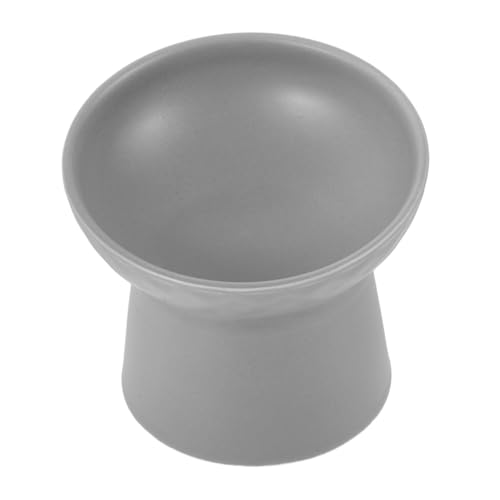 HEMOTON Erhöhter Katzennapf aus Keramik Ergonomisches Design für Hals für Katzenfütterung von HEMOTON