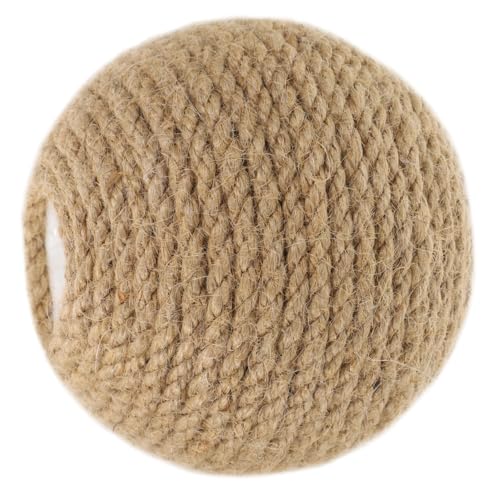 HEMOTON Ersatzball Für Katzenklettergerüst Wiederverwendbarer Katzenkratzer Pet Bälle Bälle Für Katzenboden Kratzen Kratzball Für Katze Katzenspielzeug Plüsch Sisal Light Brown HEMOTON Ersatzball Für Katzenklettergerüst Wiederverwendbarer Katzenkratzer Pet Bälle Bälle Für Katzenboden Kratzen Kratzball Für Katze Katzenspielzeug Plüsch Sisal Light Brown von HEMOTON
