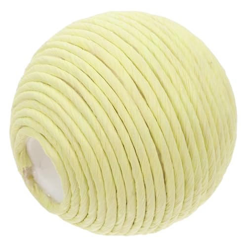 HEMOTON Ersatzball für Katzenklettergerüst Haustier Interaktives Katzenspielzeug drinnen Kratzer Zahnen Sisalball Sisal Kratzspielzeug Spielzeugbälle für Katzen Kratzball für Katzen Yellow HEMOTON Ersatzball für Katzenklettergerüst Haustier Interaktives Katzenspielzeug drinnen Kratzer Zahnen Sisalball Sisal Kratzspielzeug Spielzeugbälle für Katzen Kratzball für Katzen Yellow von HEMOTON
