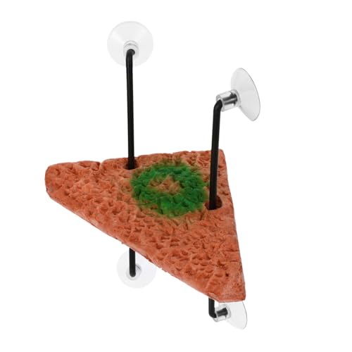HEMOTON Floating Island Turtle Climbing Hill Stone Schwimmende Reptilienruhe Schildkröten-Badebecken Plattform schleichtiere Schildkrötenprotokoll Aquarienschmuck von HEMOTON