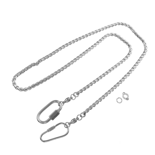 HEMOTON Fußkette für Papageien Fußring Ankette für Nymphensittiche und Andere Vögel Rostfrei Langlebig und Praktisch für Sicheres und Fliegen Verhindern HEMOTON Fußkette für Papageien Fußring Ankette für Nymphensittiche und Andere Vögel Rostfrei Langlebig und Praktisch für Sicheres und Fliegen Verhindern von HEMOTON