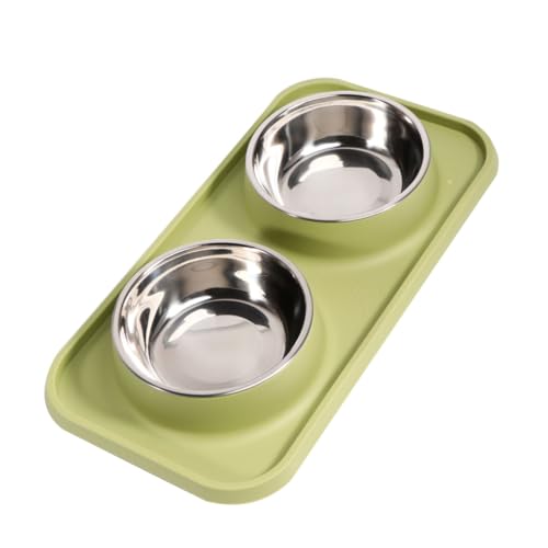 HEMOTON Futter und Wassernapf für Hunde und Katzen Rutschfestes Auslaufsicheres Design Zufällige Farben für Zuhause und Unterwegs Zufällige Farbe von HEMOTON