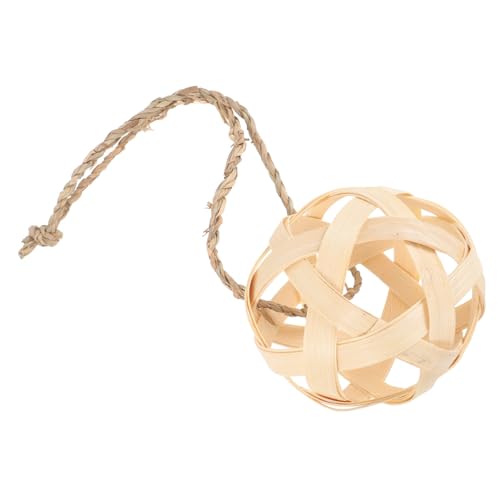 HEMOTON Futterball aus Naturholz für Kaninchen und Kleintiere Natürliches Futterspielzeug zum Aufhängen Langlebiger Futterspender für Hamster Meerschweinchen Chinchillas Platzsparend für HEMOTON Futterball aus Naturholz für Kaninchen und Kleintiere Natürliches Futterspielzeug zum Aufhängen Langlebiger Futterspender für Hamster Meerschweinchen Chinchillas Platzsparend für von HEMOTON