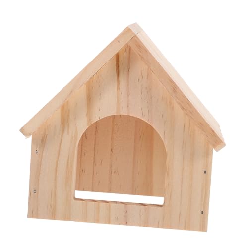 HEMOTON Futterplattformkabine Drinnen Käfig Dinge Chinchilla Liner Huhn Kleine Tierhäuser Hamster Labyrinth Stand Protokoll Hängematte Träger Verstecke Heu Kaninchen Gießen Hölzern von HEMOTON