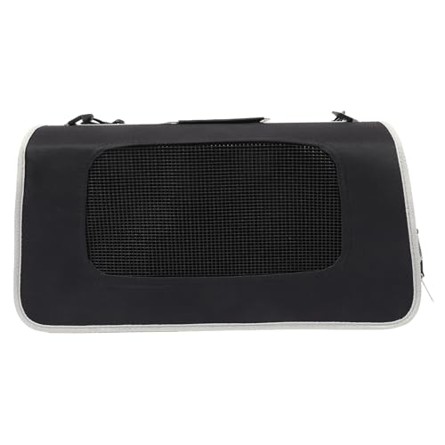 HEMOTON Große Atmungsaktive Haustier Tragetasche für Katzen Faltbare Transporttasche mit Handgriff Stabile Tragetasche für Outdoor Reisen Wandern und Parkbesuche von HEMOTON