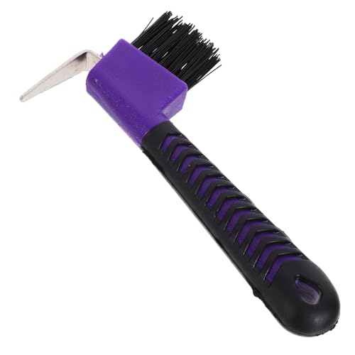 HEMOTON Gummihufkratzer mit Bürste Ergonomisches Pferdepflege Werkzeug für Effektive Hufreinigung Zufällige Farbe Langlebig und Rostfrei für Tägliche Pflege von Zufällige Zufällige Farbe HEMOTON Gummihufkratzer mit Bürste Ergonomisches Pferdepflege Werkzeug für Effektive Hufreinigung Zufällige Farbe Langlebig und Rostfrei für Tägliche Pflege von Zufällige Zufällige Farbe von HEMOTON