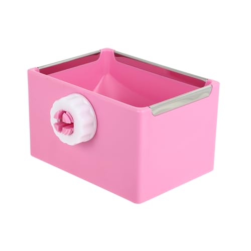 HEMOTON Hängende Futter und Wasserschale für Kleintiere Abnehmbarer Futternapf für Käfige Geeignet für Kaninchen Meerschweinchen und Vögel Rosa HEMOTON Hängende Futter und Wasserschale für Kleintiere Abnehmbarer Futternapf für Käfige Geeignet für Kaninchen Meerschweinchen und Vögel Rosa von HEMOTON
