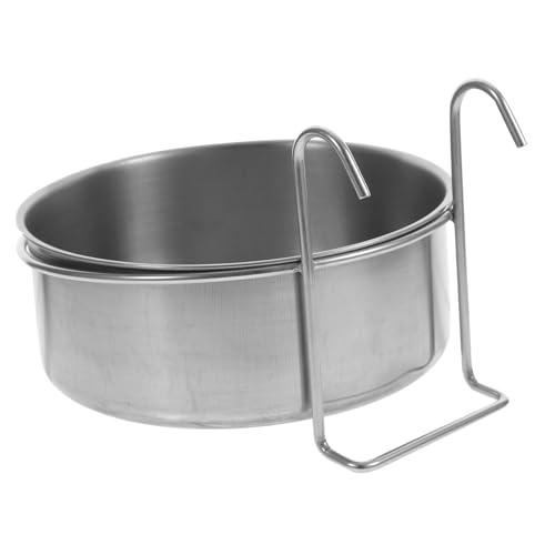 HEMOTON Hängende Pet Bowl Aus Abnehmbare Futterschale Für Katzen Entzückende Welpenschale Multifunktionale Katzenschüssel Mit Haken rutschfest von HEMOTON
