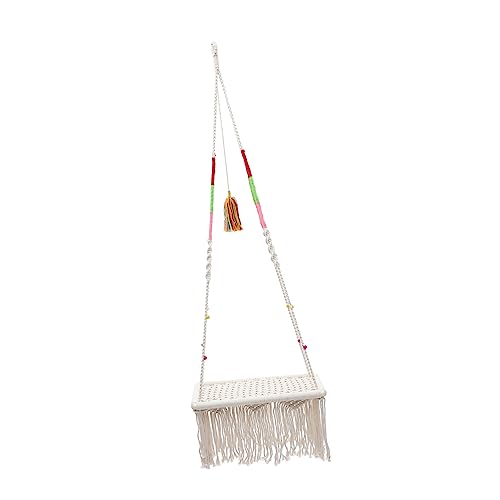 HEMOTON Hängendes Katzenhaus Im Boho Stil Makramee Katzenhängematte Für Kätzchen Bequeme Katzenliege Mit Schwingfunktion Katzenliebhaber HEMOTON Hängendes Katzenhaus Im Boho Stil Makramee Katzenhängematte Für Kätzchen Bequeme Katzenliege Mit Schwingfunktion Katzenliebhaber von HEMOTON