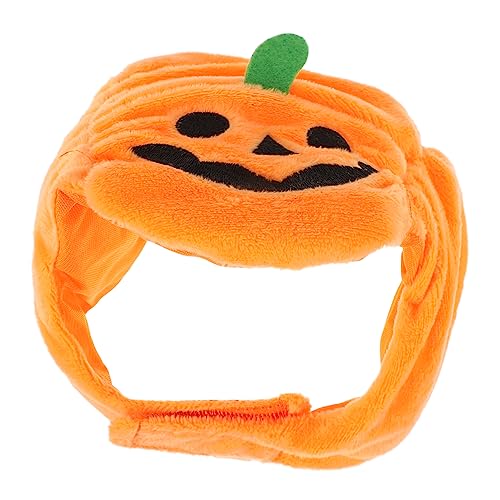 HEMOTON Halloween Haustier Kopfschmuck Kürbisform Dekorative Kopfbedeckung für Katzen und Hunde Bequemes Material Lustiges Kostüm für Halloween Party als Haustier Kostüm HEMOTON Halloween Haustier Kopfschmuck Kürbisform Dekorative Kopfbedeckung für Katzen und Hunde Bequemes Material Lustiges Kostüm für Halloween Party als Haustier Kostüm von HEMOTON