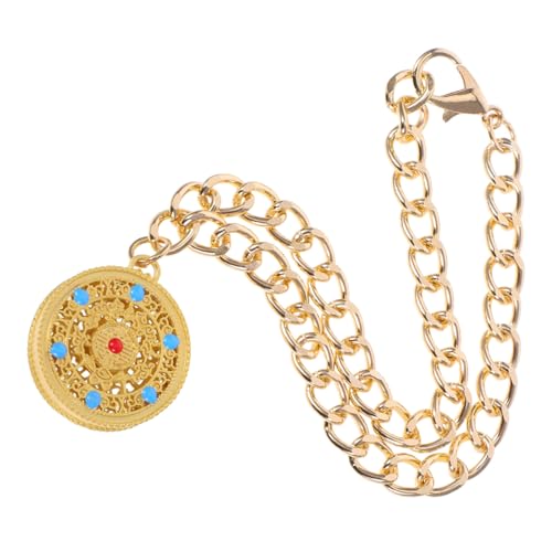 HEMOTON Halskette Mit Metallschloss Anhänger Für Haustiere Katzenhalsband Haustieranhänger Haustierschmuck Haustierhalsband Langlebigkeitsschloss Anhänger Charm Metall von HEMOTON