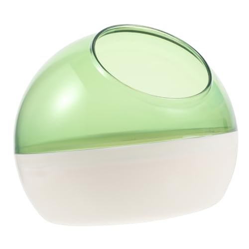 HEMOTON Hamster Badezimmer Sandbad Container Transparente Badewanne für Kleintiere Multifunktionale Toilette und Sandbad Kompakte und Bruchsichere Bauweise für Meerschweinchen und von HEMOTON