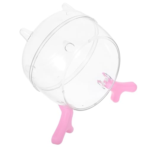 HEMOTON Hamster Badezimmer Toilette Einstreu Für Kleintiere Meerschweinchenbad Hasen-töpfchen Hamstersand Bettwäsche Und Bad Häschen Toilette Chinchilla-Bad Sandhamster Rosa Das Haustier von HEMOTON