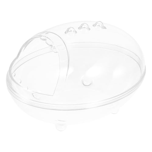 HEMOTON Hamster Badezimmerbox Transparentes und Spritzsicheres Sandbad für Kleintiere aus Stabilem für Meerschweinchen und Gerbils Praktische Badewanne für Haustiere Einfach zu Reinigen HEMOTON Hamster Badezimmerbox Transparentes und Spritzsicheres Sandbad für Kleintiere aus Stabilem für Meerschweinchen und Gerbils Praktische Badewanne für Haustiere Einfach zu Reinigen von HEMOTON