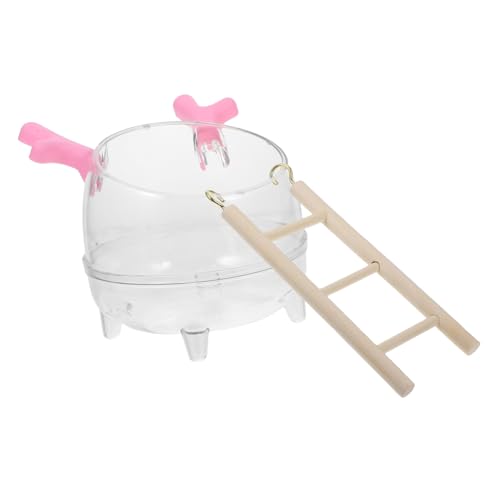 HEMOTON Hamster Badezimmertoilette Hamster Sandbadewanne Hamster Badeschüssel Hamster Pflegewanne Meerschweinchen Versteck Rennmaus Toilette Chinchilla Badezimmer Graben Hamster von HEMOTON