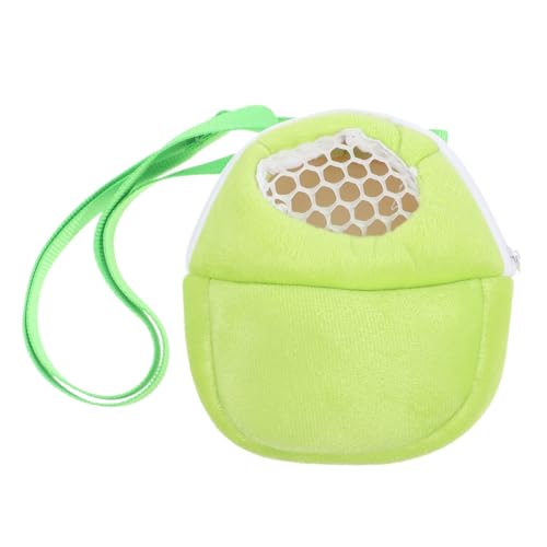 HEMOTON Hamster Baumwollnest Hamster Zeug Zuckergleiter Bindungstasche Tragetasche Kaninchen Tragerucksack Hamster Ausgehrucksack Hamster Dekorierte Kleine Tasche Hamster Tasche von HEMOTON