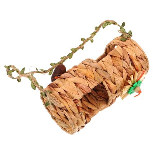 HEMOTON Hamster Hängematte Tunnel Versteck Für Kleintiere Langlebig Und Vielseitig Für Hamster Meerschweinchen Und Andere Nager Sorgt Für Schlaf Und Spielvergnügen Im Käfig von HEMOTON