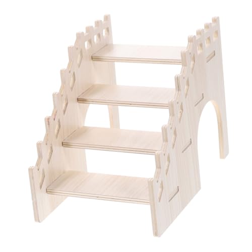 HEMOTON Hamster Holzleiter für Kleintiere Kletterleiter für Hamster Chinchilla und Natürliche und Sichere Holzmaterialien für Käfige und Spielbereiche HEMOTON Hamster Holzleiter für Kleintiere Kletterleiter für Hamster Chinchilla und Natürliche und Sichere Holzmaterialien für Käfige und Spielbereiche von HEMOTON