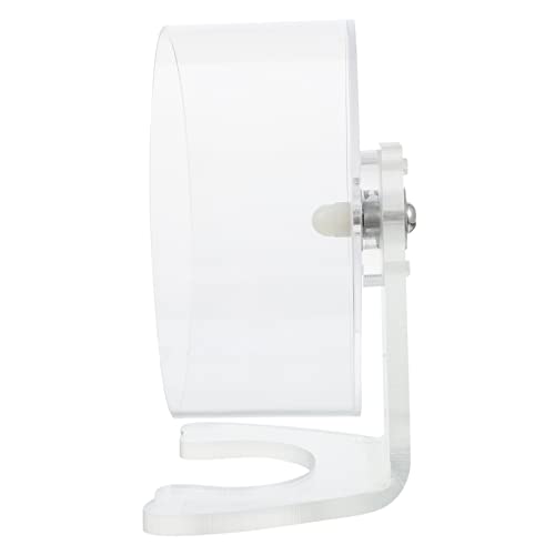 HEMOTON Hamster Laufrad Übungsrad für Kleine Tiere Transparent rutschfest mit Stabilem Stand für Hamster Zwerghamster und Kleintiere HEMOTON Hamster Laufrad Übungsrad für Kleine Tiere Transparent rutschfest mit Stabilem Stand für Hamster Zwerghamster und Kleintiere von HEMOTON