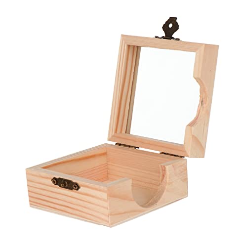 HEMOTON Hamster Nest Aus Hochwertigem Holz Sicheres Und Langlebiges Haustierversteck Für Hamster Und Meerschweinchen Und Schlafen von HEMOTON
