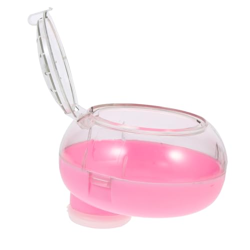 HEMOTON Hamster Sandbad mit Tunnel Kreatives Badezimmer für Hamster Langlebige Badewanne für Sauna und Waschräume Sicheres Design für Kleine Haustiere von HEMOTON