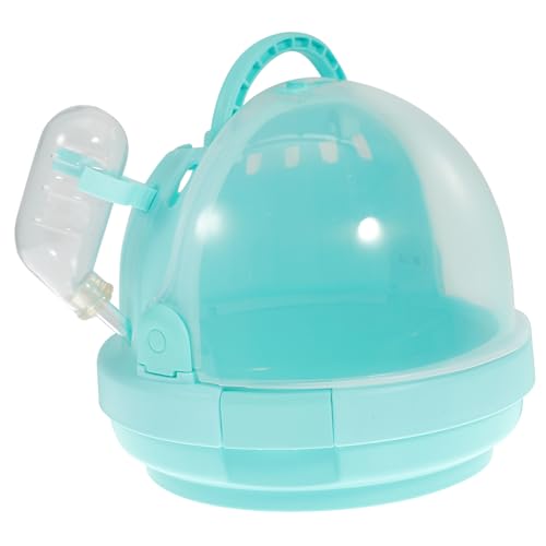 HEMOTON Hamster Tragetasche Atmungsaktive Transportbox für Kleintiere Leicht und Tragbar für Hamster Zwerghamster Chinchilla und Andere Kleine Haustiere von HEMOTON