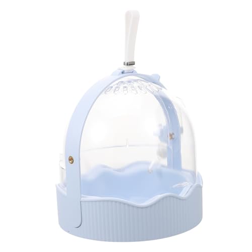 HEMOTON Hamster Tragetasche Aus Robustem Kunststoff Tragbarer Hamsterkäfig Für Outdoor Aktivitäten Atmungsaktiver Reisetransporter Für Meerschweinchen Und Kleintiere Für Reisen von HEMOTON