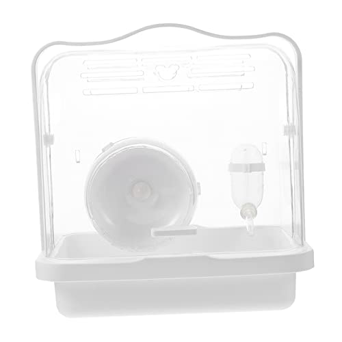 HEMOTON Hamster Tragetasche Handheld Hamster Käfig für Reisen Leichte und Tragbare Transportbox für Kleintiere Meerschweinchen und Haustiere HEMOTON Hamster Tragetasche Handheld Hamster Käfig für Reisen Leichte und Tragbare Transportbox für Kleintiere Meerschweinchen und Haustiere von HEMOTON