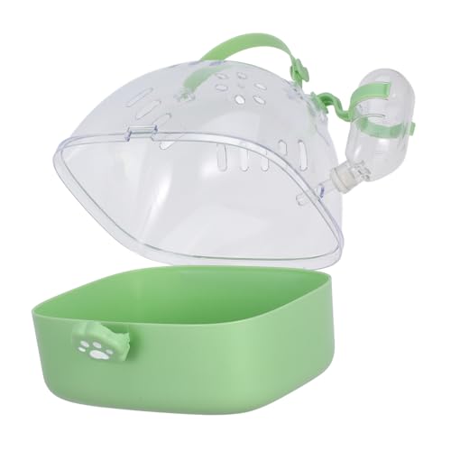 HEMOTON Hamster Tragetasche mit Wasserflasche Tragbarer Käfig für Kleine Haustiere Geeignet für Hamster Mäuse Kaninchen und Vögel Kompakt und Leicht für Reisen und Outdoor Aktivitäten HEMOTON Hamster Tragetasche mit Wasserflasche Tragbarer Käfig für Kleine Haustiere Geeignet für Hamster Mäuse Kaninchen und Vögel Kompakt und Leicht für Reisen und Outdoor Aktivitäten von HEMOTON