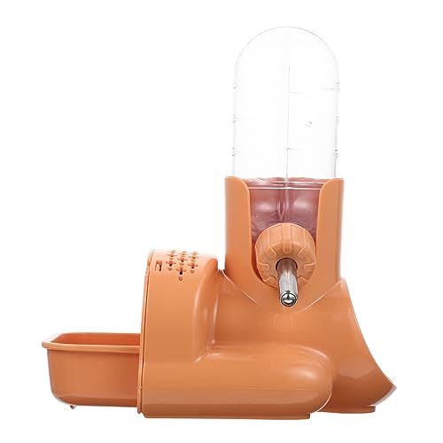 HEMOTON Hamster Trinkflasche mit Auslaufschutz Stehender Wasserspender mit Leck Kugelventil Multifunktionaler Futter und Wasserbehälter für Hamster und Kleintiere Einfach zu Reinigen HEMOTON Hamster Trinkflasche mit Auslaufschutz Stehender Wasserspender mit Leck Kugelventil Multifunktionaler Futter und Wasserbehälter für Hamster und Kleintiere Einfach zu Reinigen von HEMOTON