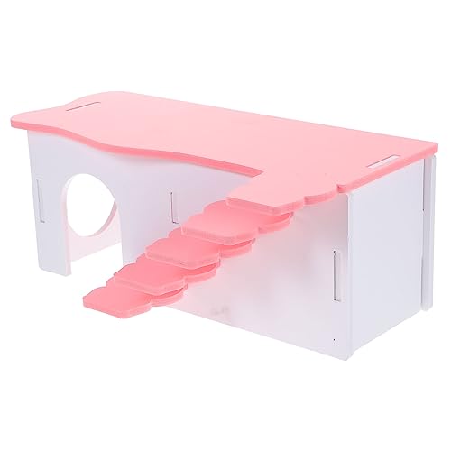 HEMOTON Hamsterhaus mit Treppe Premium Versteck für Meerschweinchen und Hamster Sicheres und Langlebiges für Schlaf und Spielbereiche Farbenfroh und Bequem HEMOTON Hamsterhaus mit Treppe Premium Versteck für Meerschweinchen und Hamster Sicheres und Langlebiges für Schlaf und Spielbereiche Farbenfroh und Bequem von HEMOTON