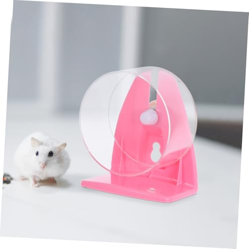 HEMOTON Hamsterlaufrad für Kleintiere Sicheres und Langlebiges Übungsrad Spielerisches Zubehör für Hamster und Nager Einfach zu Reinigen und Dekorativ für Käfige HEMOTON Hamsterlaufrad für Kleintiere Sicheres und Langlebiges Übungsrad Spielerisches Zubehör für Hamster und Nager Einfach zu Reinigen und Dekorativ für Käfige von HEMOTON